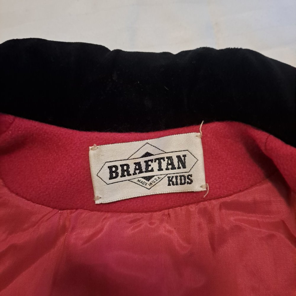 Braetan Girls Wool Coat - Picture 3 of 3